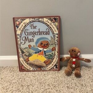The Gingerbread Man Set ; Book and plush toy